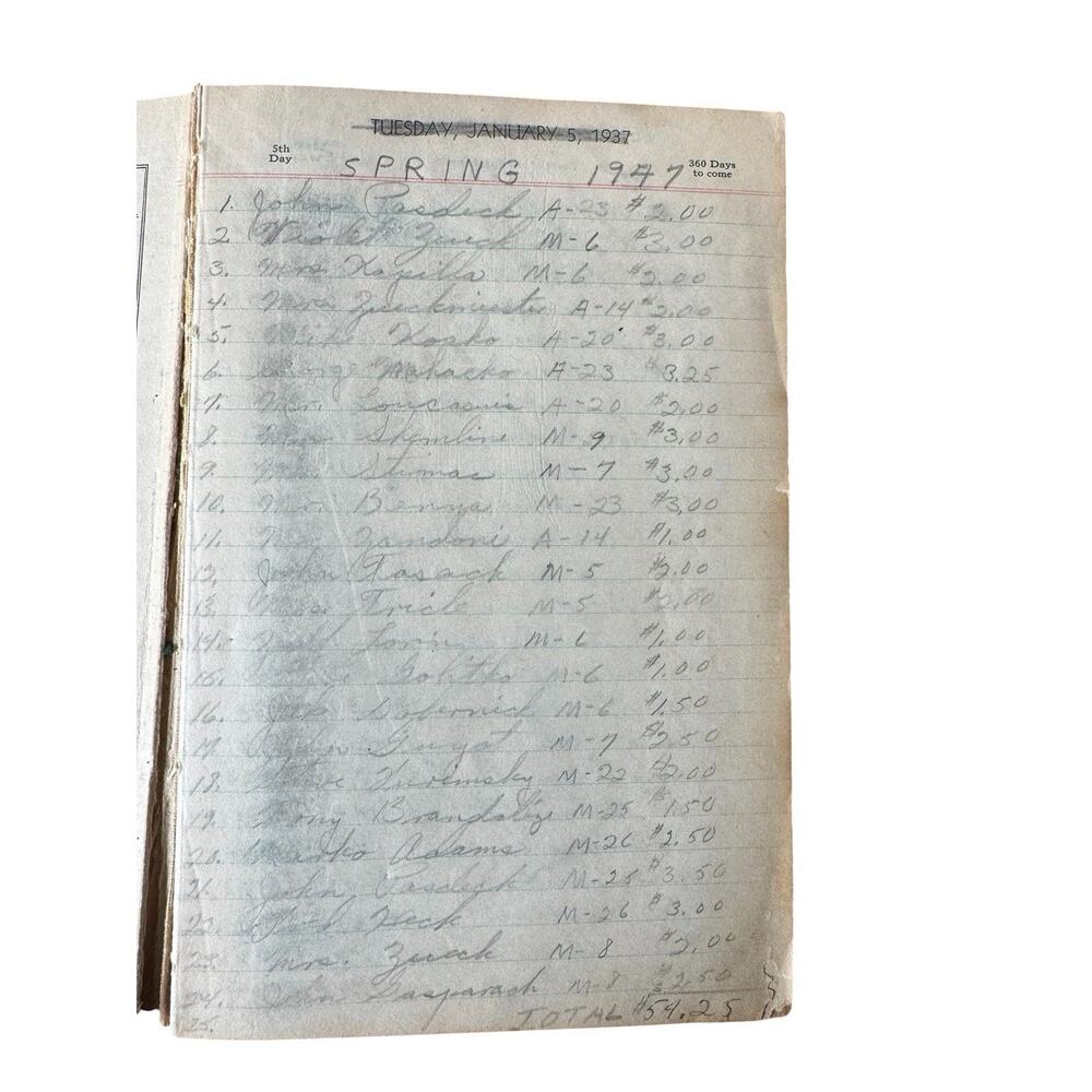 Vintage Diary Lot 1957 1964 Lot of 2 Journals Handwritten Ephemera Paper READ - Picture 14 of 15